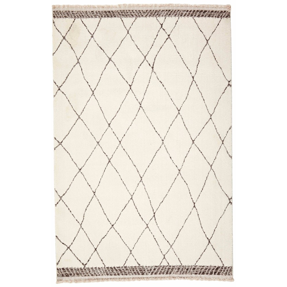 Savannah Moroccan Diamond MHDGK30A SVN24 Rug in Cream White